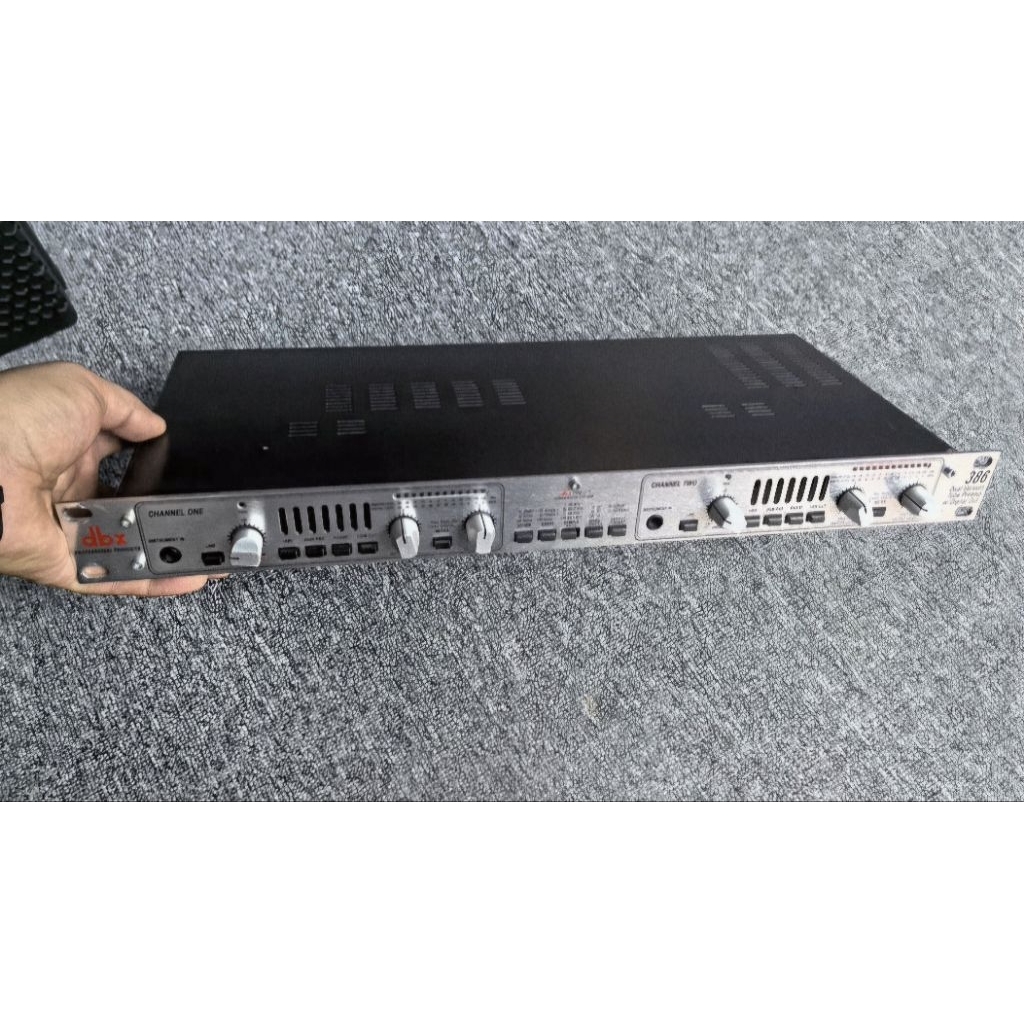 DBX386 preamp tube compresor tabung audio