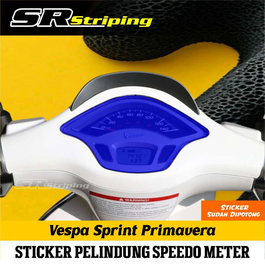 Stiker Pelindung Spido Vespa Sprint dan Primavera | Stiker antigores Vespa  Sprint dan Primavera | S