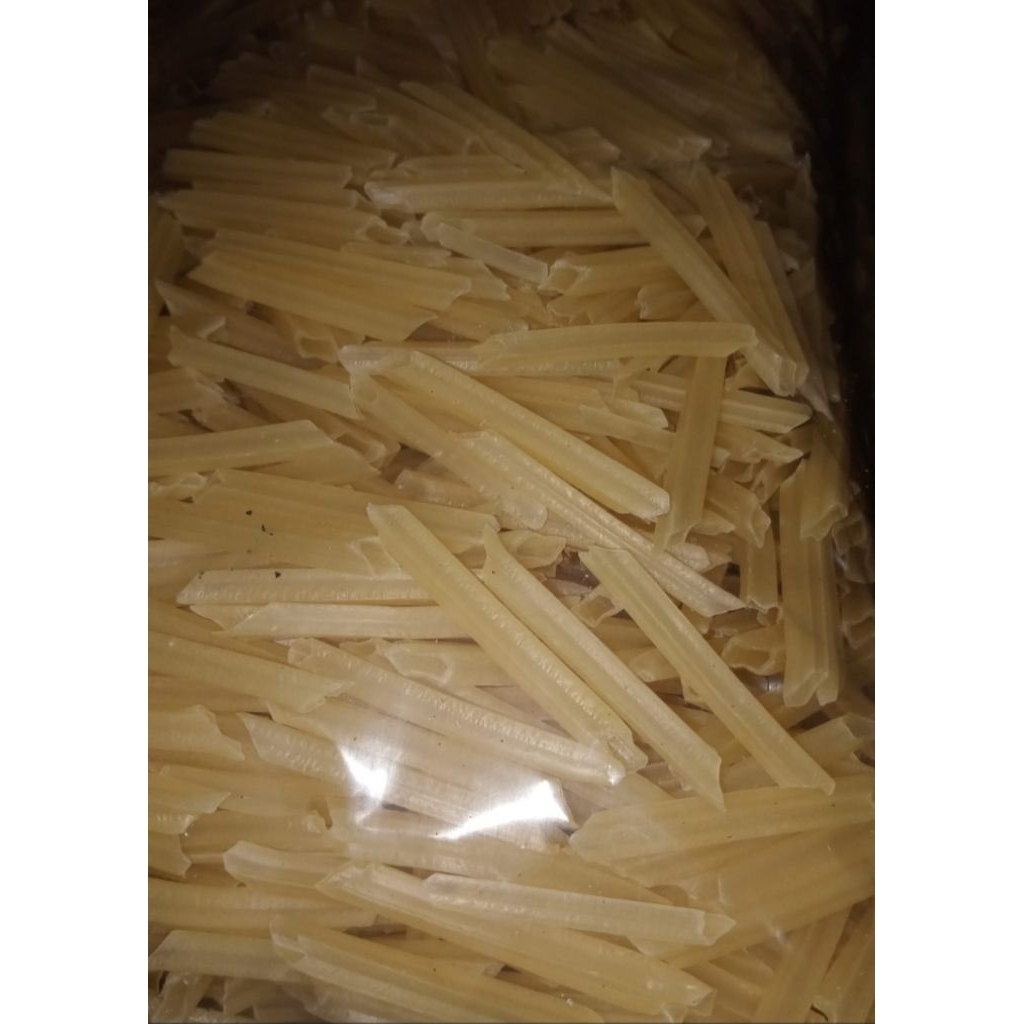 krupuk potato mentah, krecek potato 1 kg