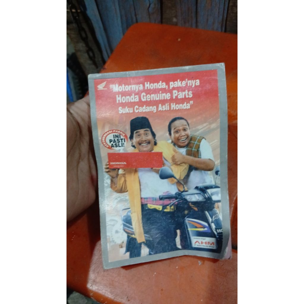 Buku service iklan 45rb jadul antik vintage lawas kuno display