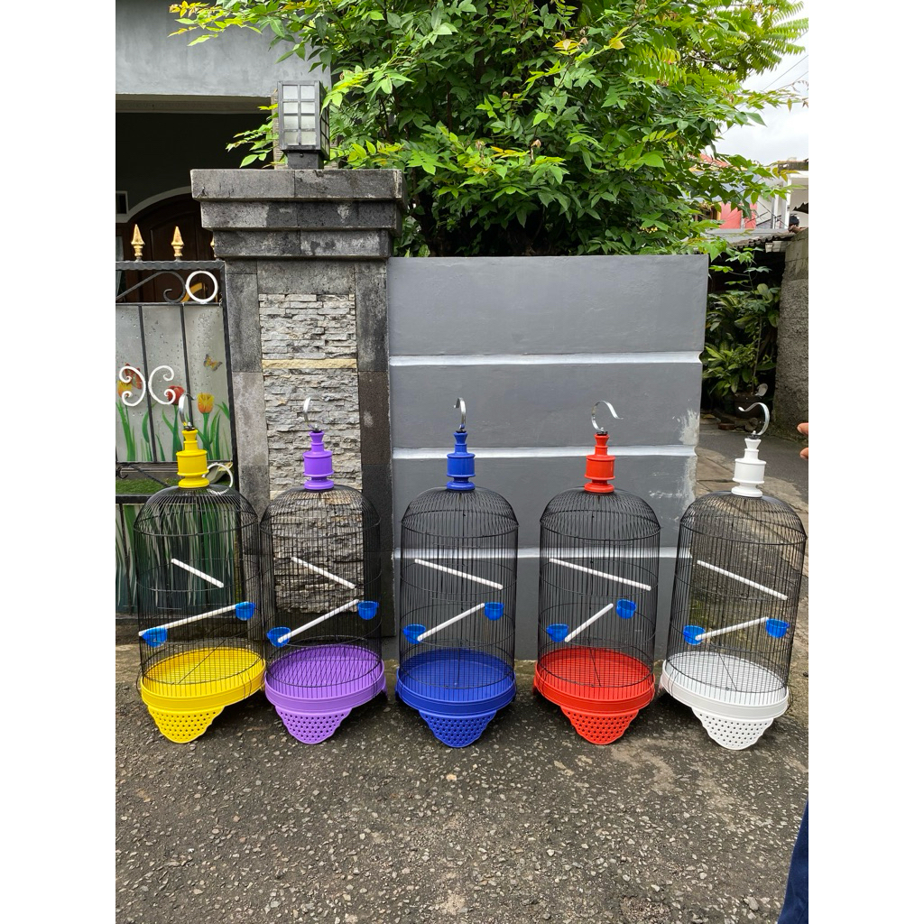 SANGKAR LOVEBIRD KAPSUL KANDANG LOVEBIRD KENARI PARKIT D 33 cm