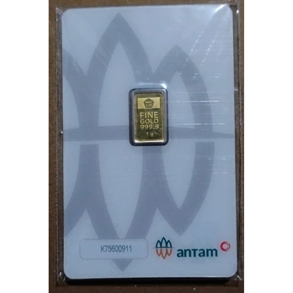 Logam Mulia Emas Antam ASLI 1 gram Certicard certiEye