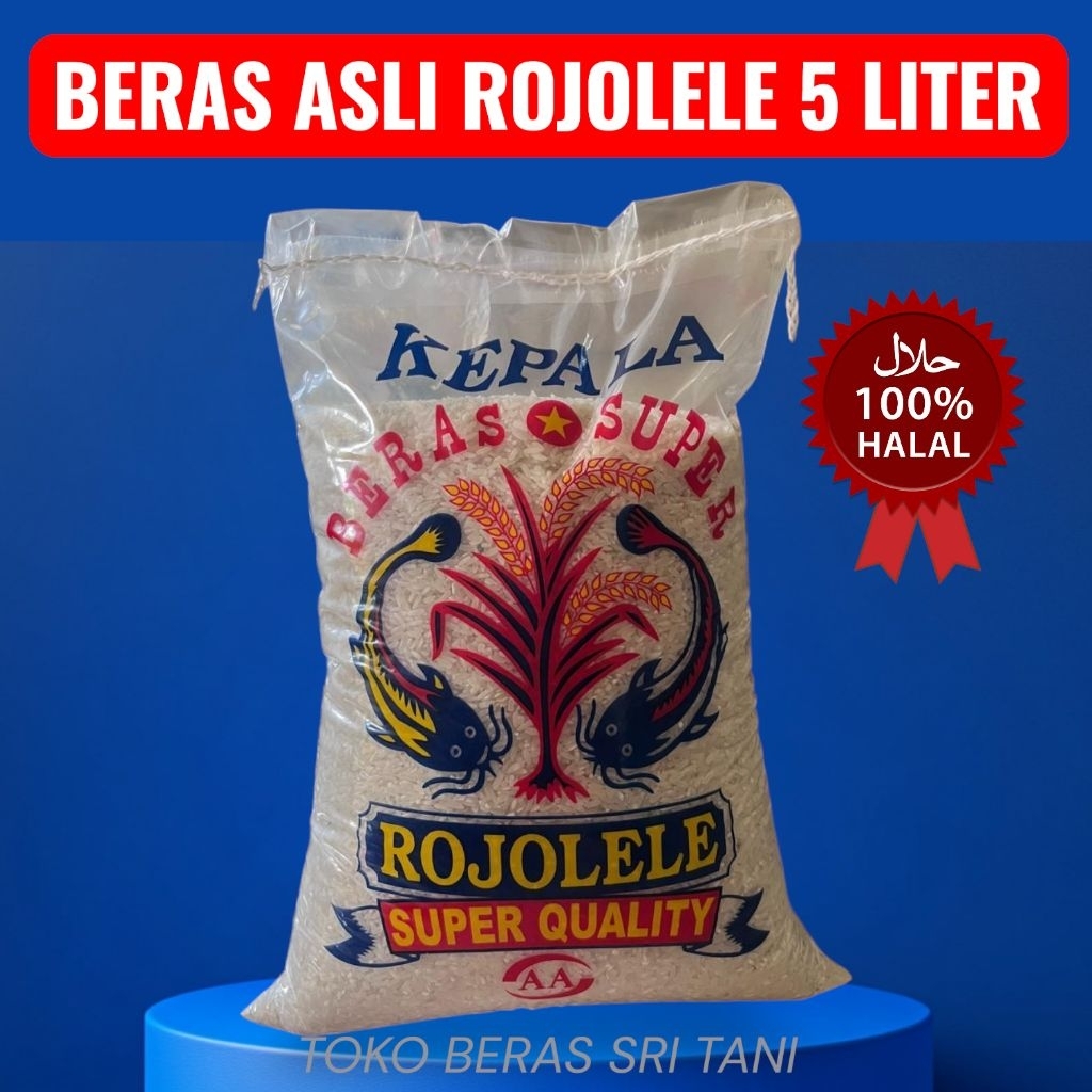 PROMO BERAS ASLI ROJOLELE 5 Liter