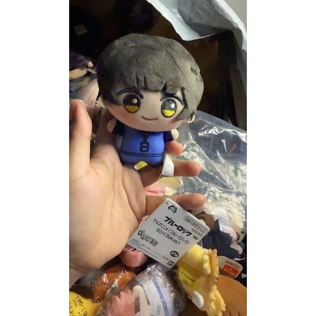 Anime keyring doll