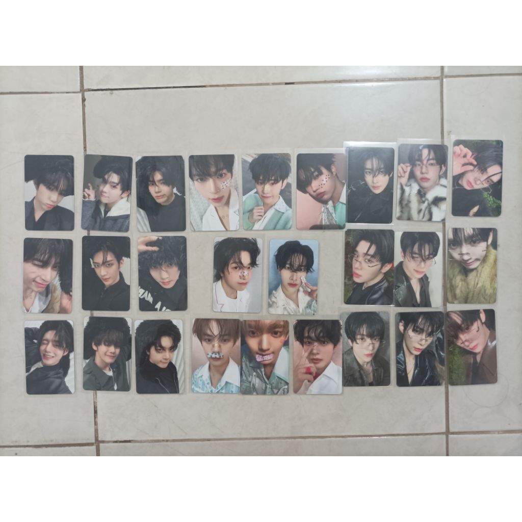 (READY SET) ZEROBASEONE BLUE PARADISE POB PHOTOCARD APPLE MUSIC - ZB1 APPMUSS SET - POB APPMUSS ZB1 