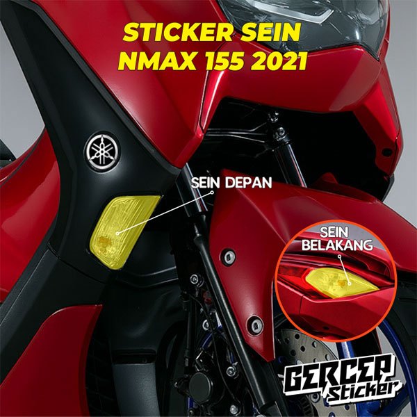 Stiker Lampu Sein Nmax 2020 2021 | Stiker Pelindung Lampu Sein Nmax 155 2021