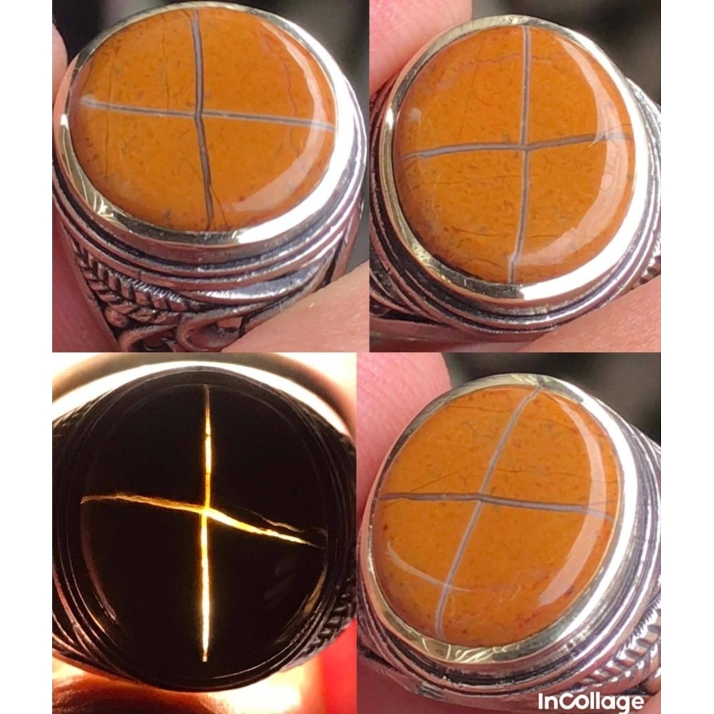 GALIH ASEM PAMOR TAPAK JALAK SERAMBUT KRISTAL 3D ANTIK