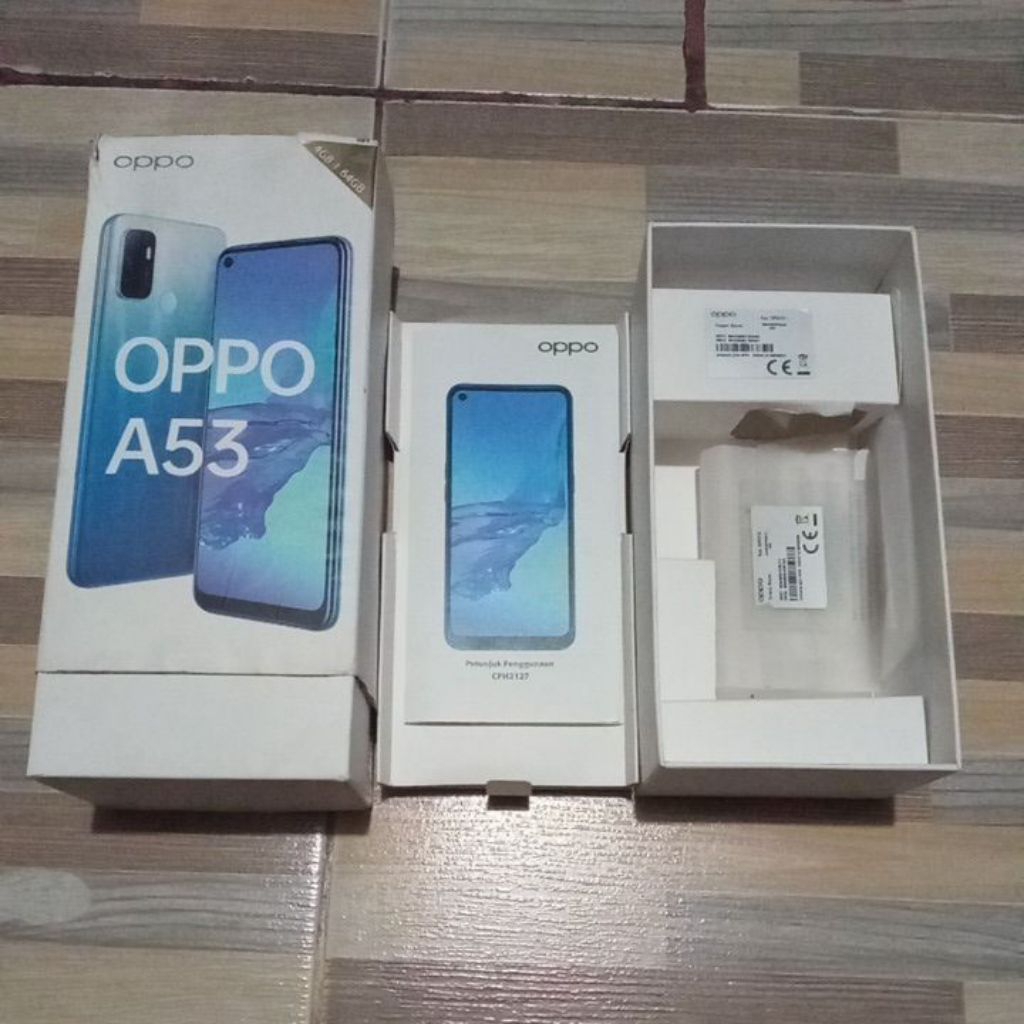 DUS BOX HP OPPO A53 BEKAS ORIGINAL