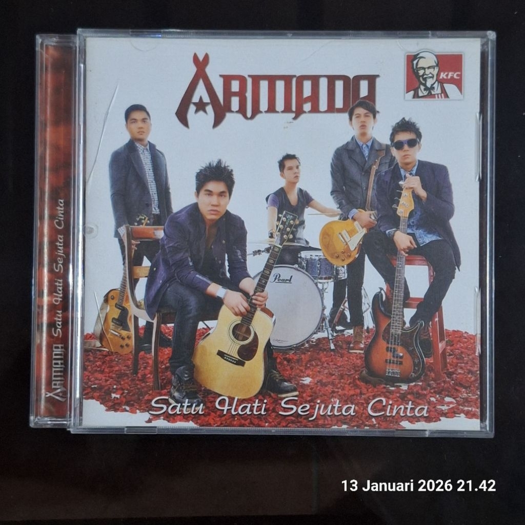 cd armada satu hati sejuta cinta
