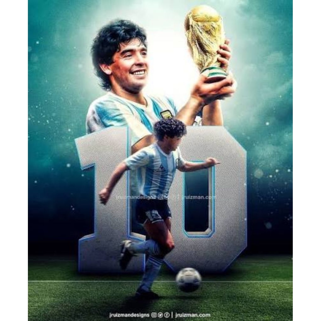 Maradona Fridge Magnets