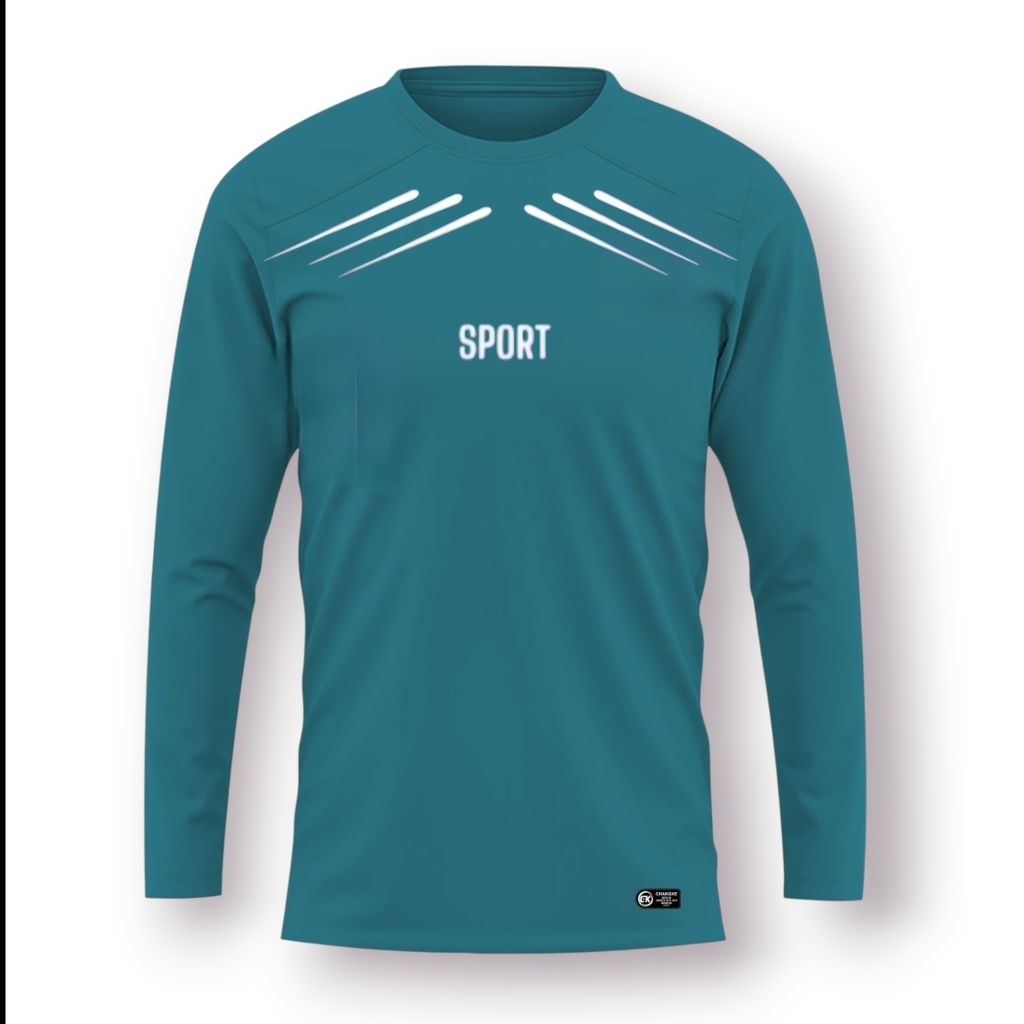 Kaos Olahraga Lengan Panjang Premium Atasan Training Lengan Panjang Terbaru kaos Sepedah lengan panj