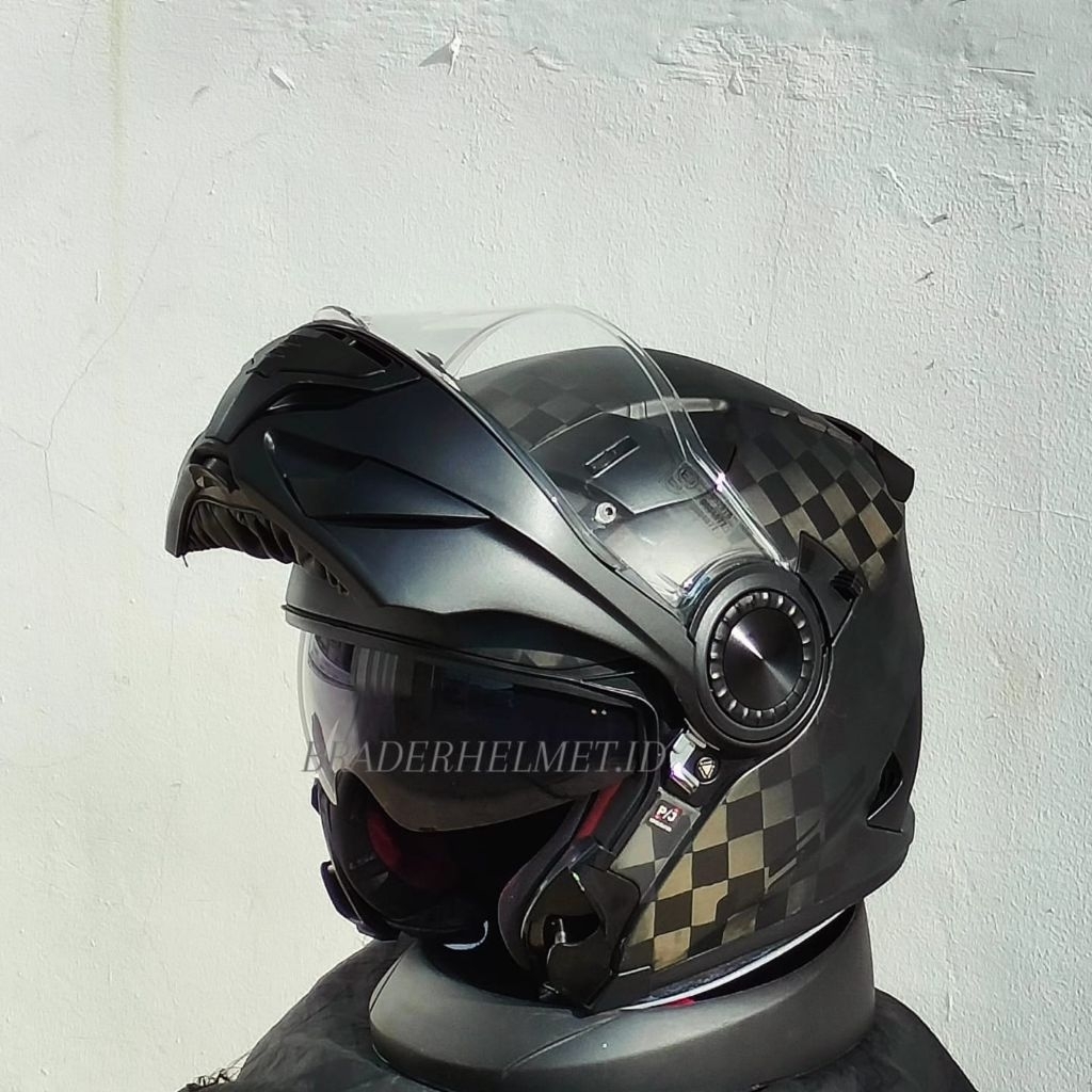 HELM MODULAR XXL LS2 VORTEX CARBON