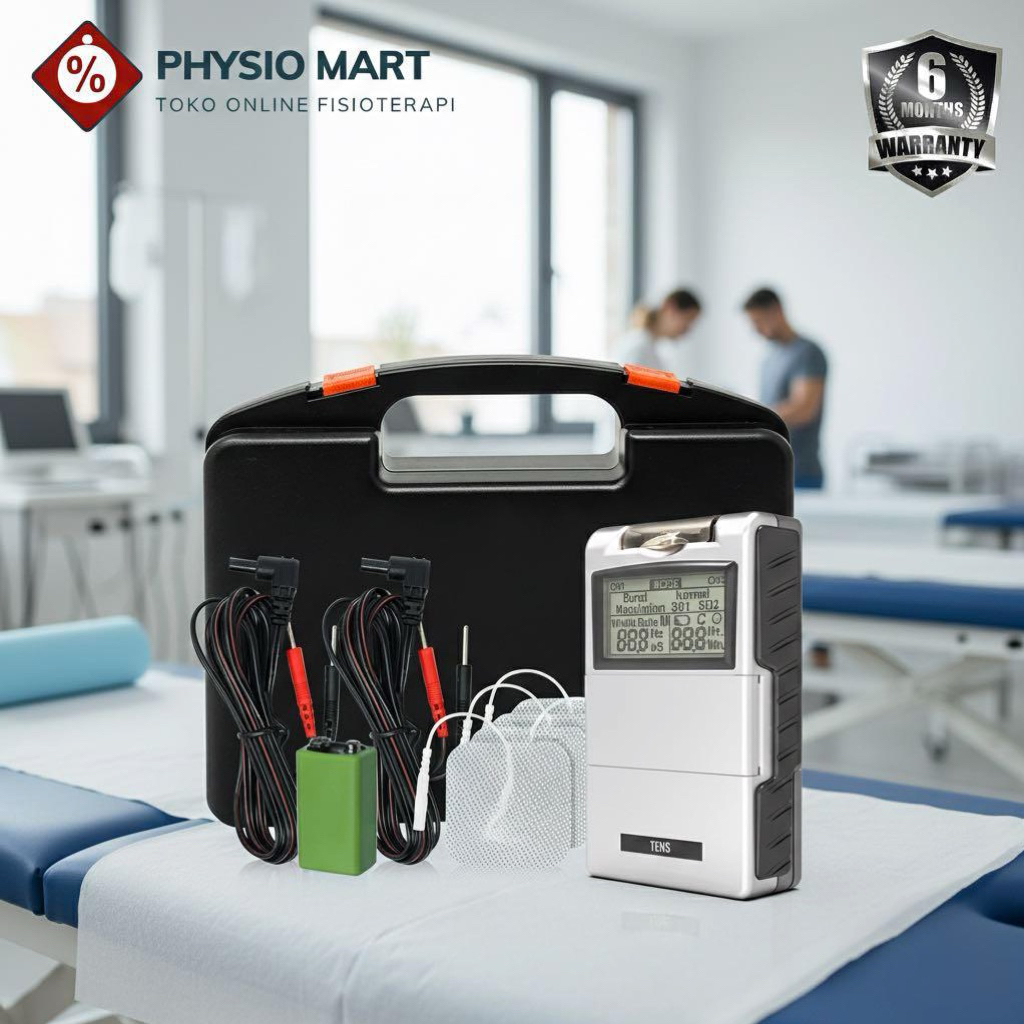 TENS FISIOTERAPI PORTABLE 2 CHANNEL ORIGINAL