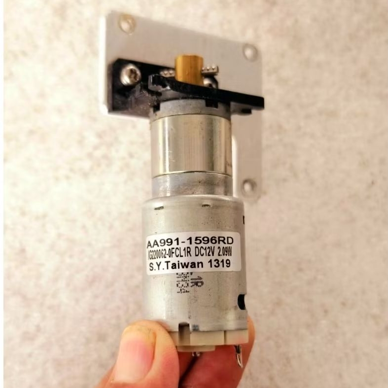 DINAMO GEARBOX MOTOR TORSI TINGGI 100 RPM DC 12 VOLT ORIGINAL