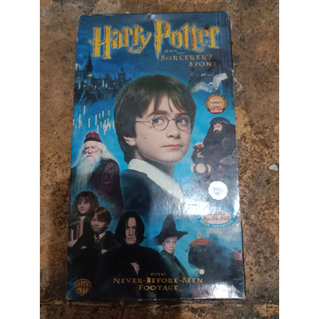 VCD Harry Potter and the sorcerers stone original teks Indonesia boxset