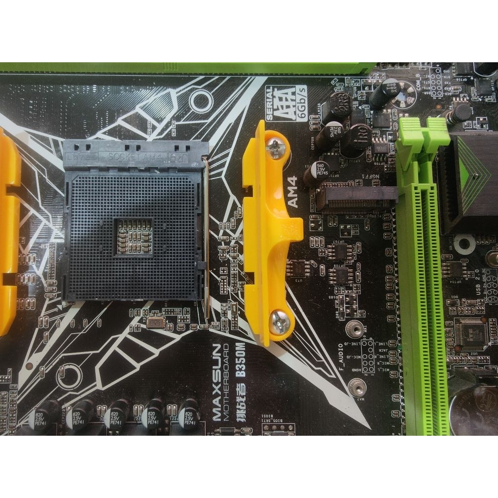 Motherboard Maxsun challenger b350m am4 nvme support ryzen 5 3600