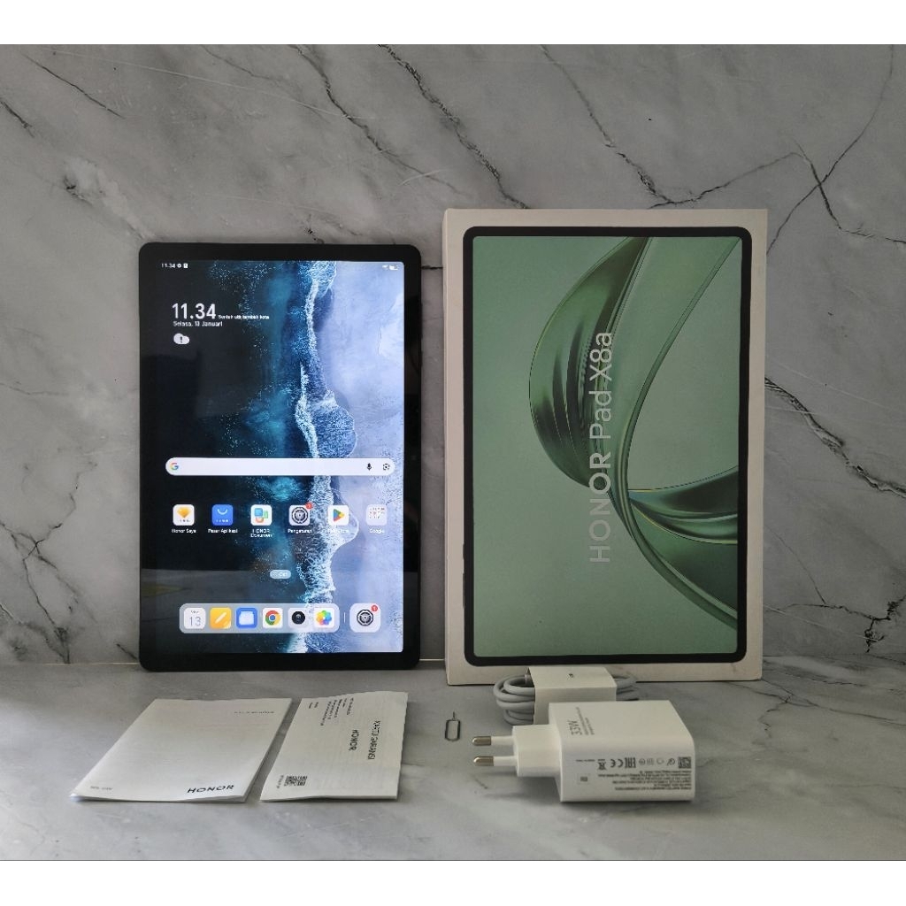 Honor Pad X8A 4/128GB Wifi Only NDL-W09 | Second Mulus | Garansi Resmi | Original