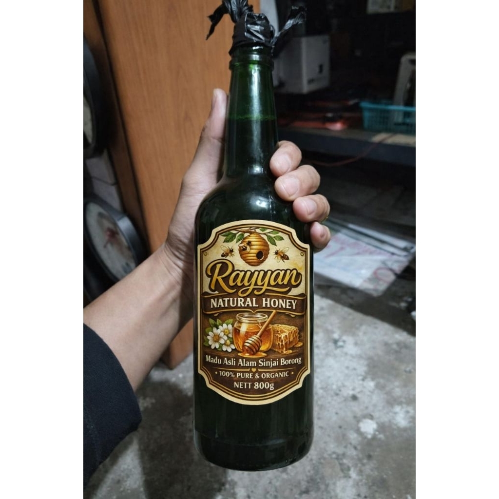 Madu Tawon Batu Asli Murni Alami 100% Sarang Batu