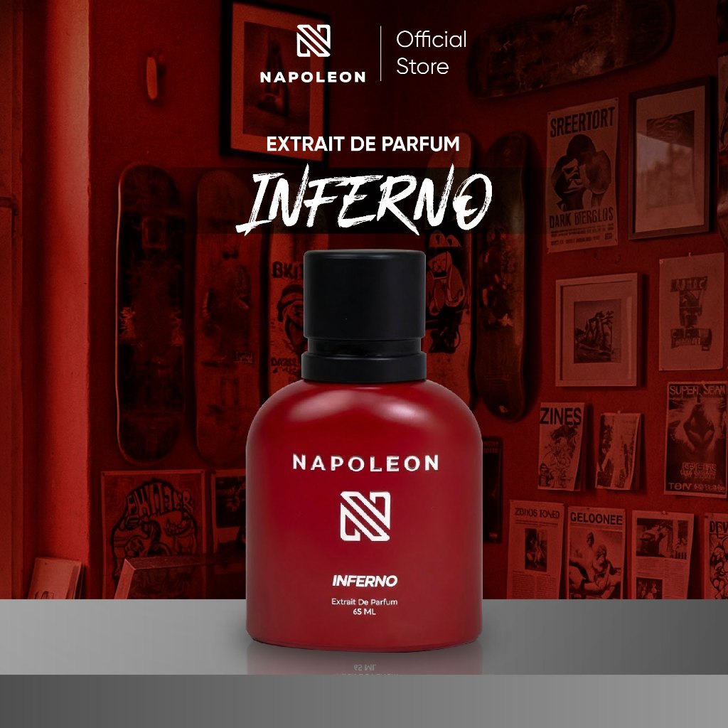 NAPOLEON Parfum Pria Extrait De Parfum Ignite Series - INFERNO 65 ML