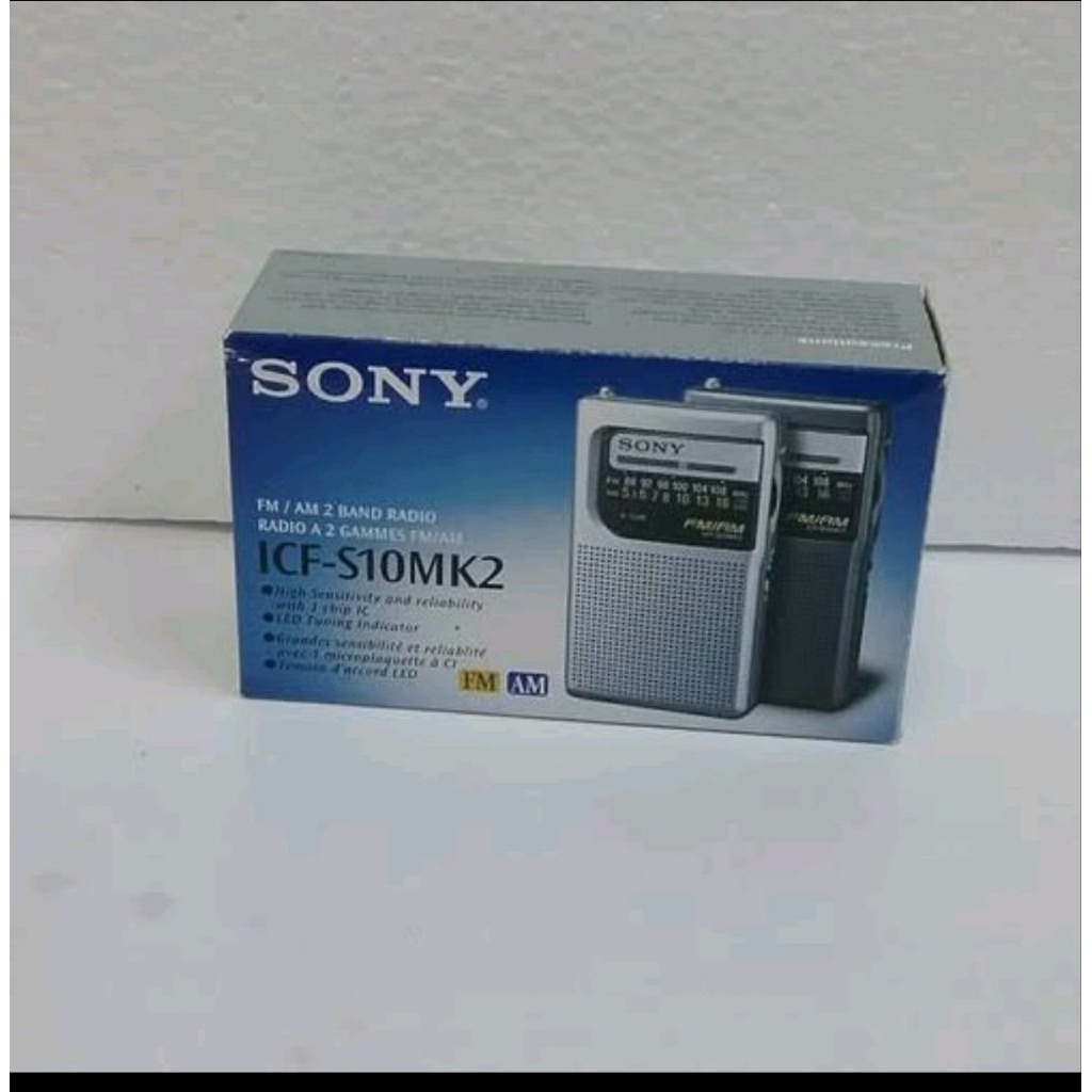 SONY RADIO POCKET ICF S 10