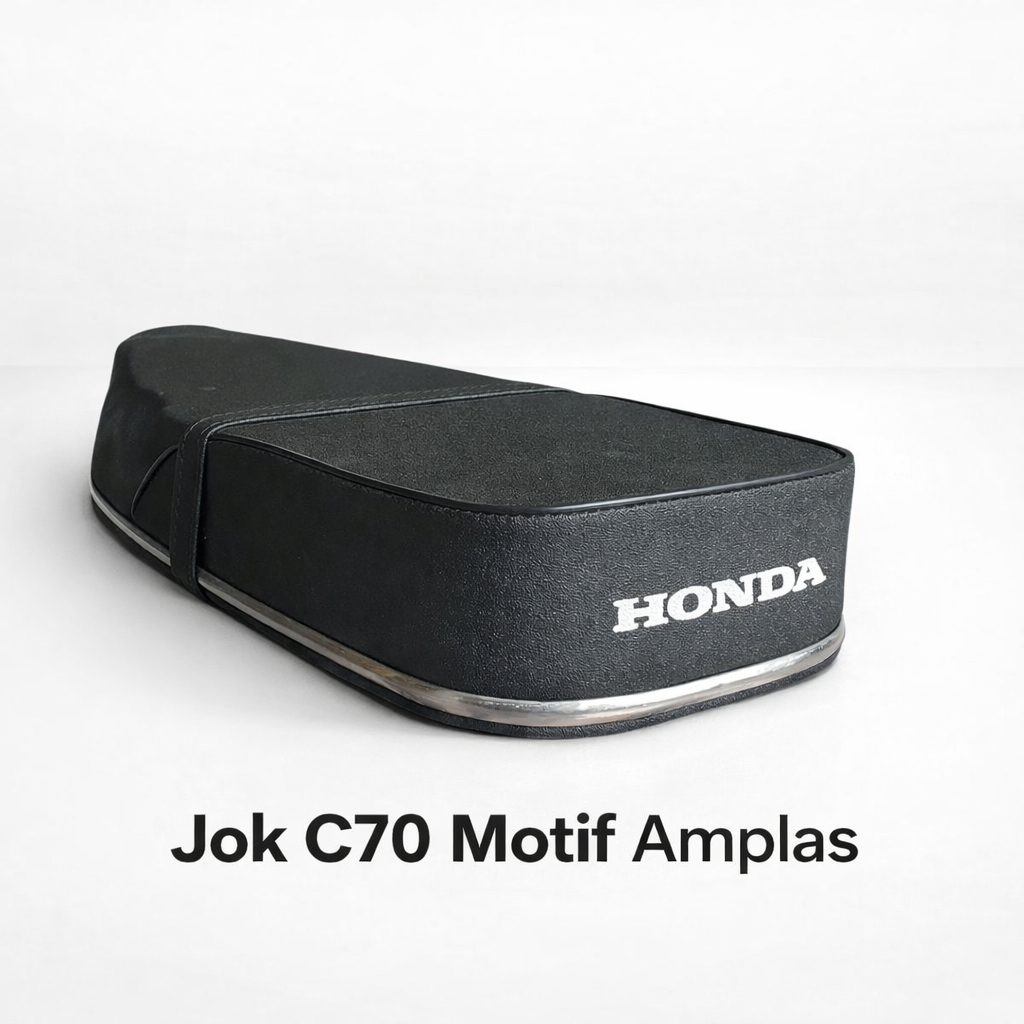 Jok Motor C70 Motif Amplas Modifikasi Custom Anti Gembos Empuk Original Diskon 50%
