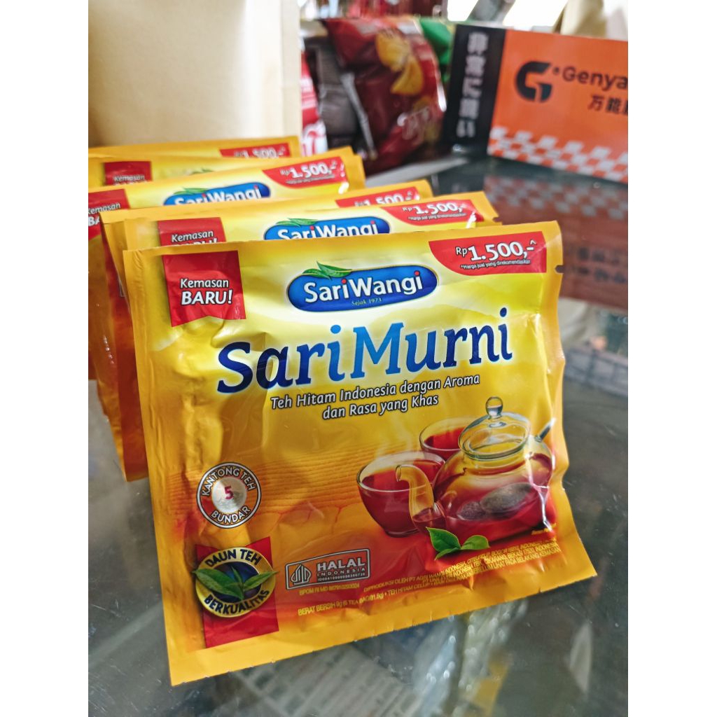 Teh Celup SARIMURNI ( 1 Renteng isi 12 sachet )