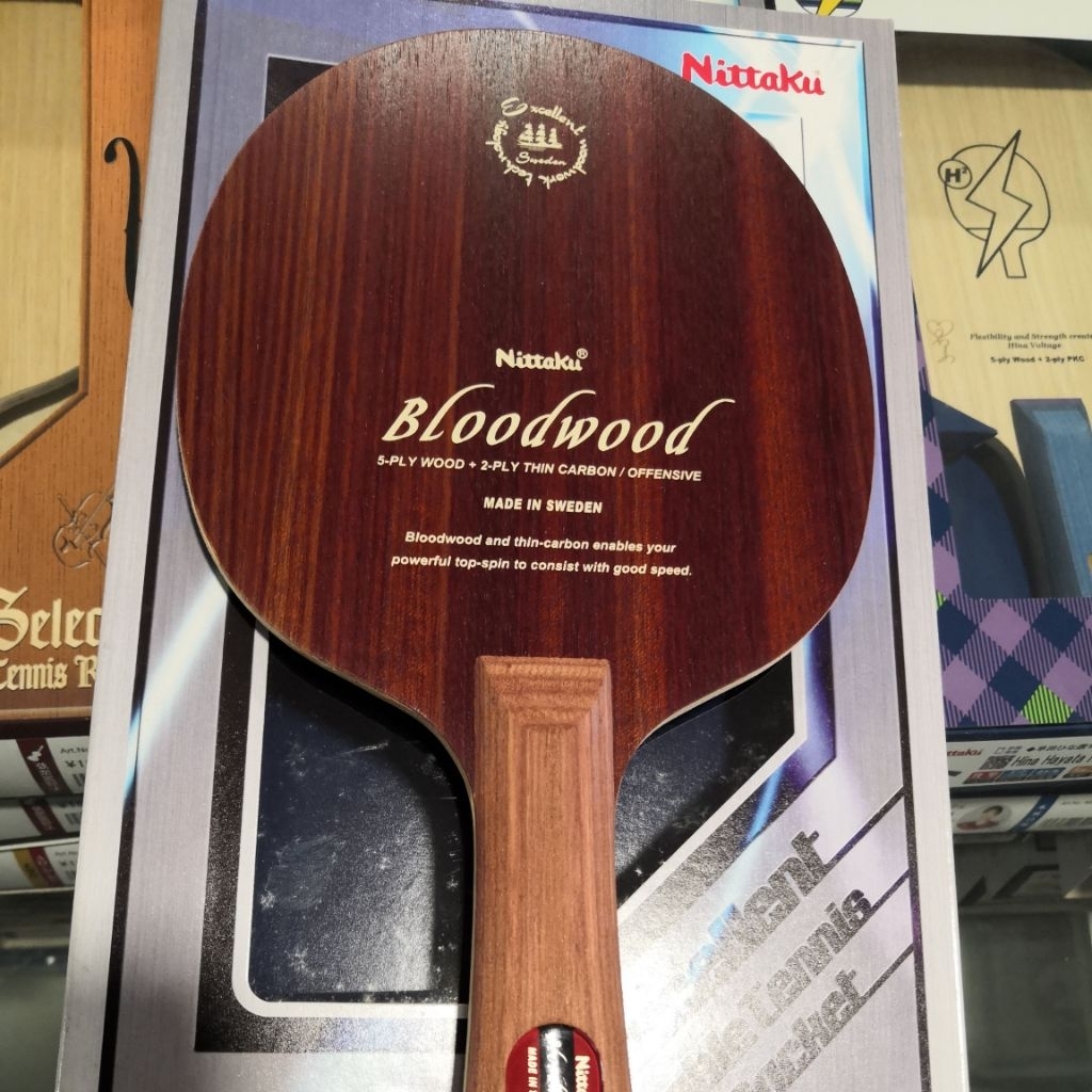 nittaku bloodwood / kayu pingpong