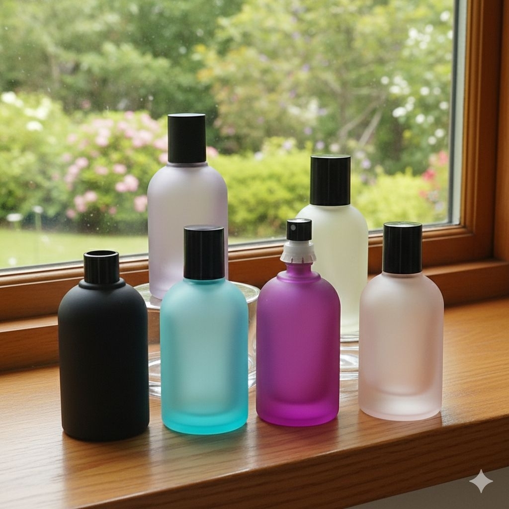 Klx Botol parfum LELABO 50ML type semi press, botol parfum warna unik