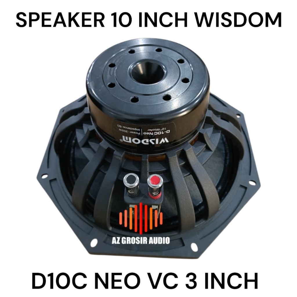 Speaker wisdom 10 inch wisdom d10c neo 10nl65 neo w1026 10mb300 10fa65.2