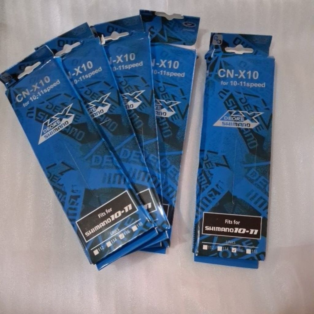 Rantai sepeda SHIMANO DEORE LX for speed 10 - 11/ BMX , sepeda gunung