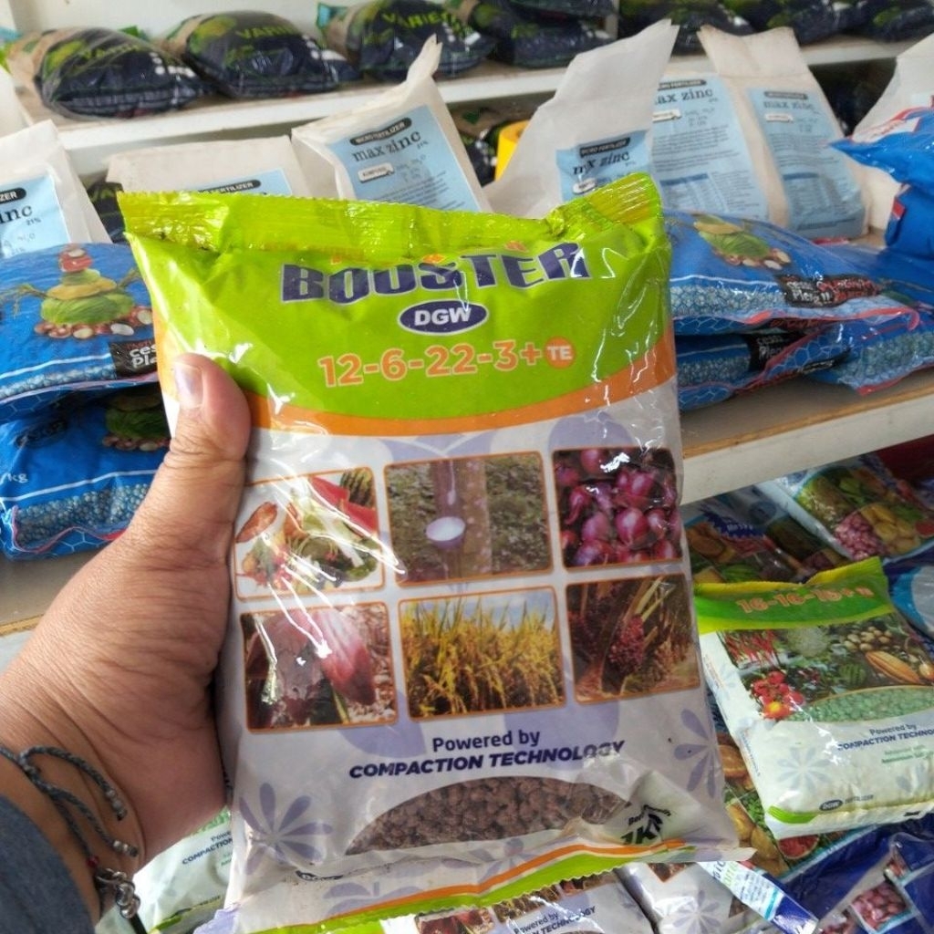 pupuk NPK booster merk dgw