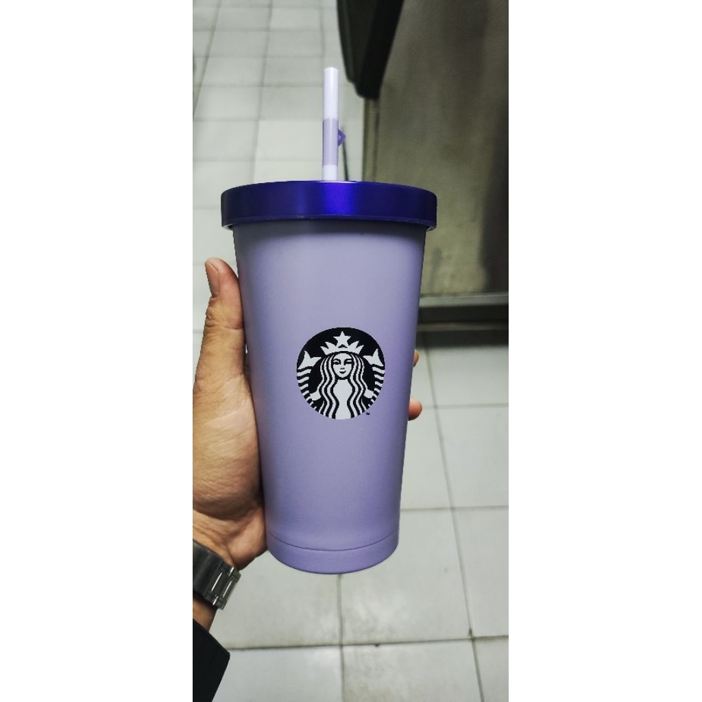 tumbler starbucks stanley purple straw