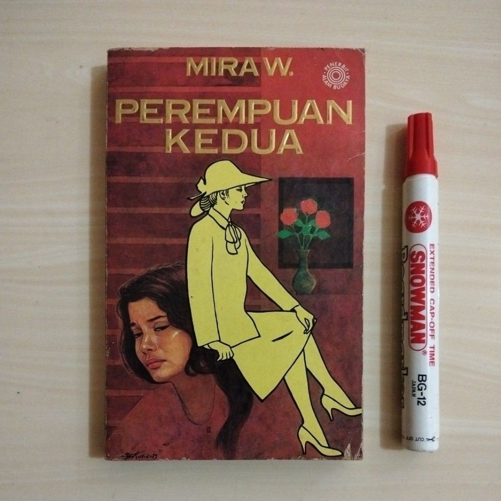 MIRA W. - PEREMPUAN KEDUA - 1989 - PENERBIT ALAM BUDAYA - Buku Bekas Murah Original - B7