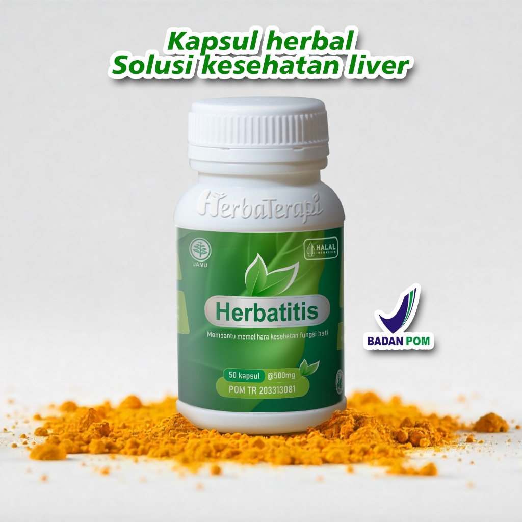 HERBATITIS Obat Herbal Hepatitis - Penurun SGOT SGPT - Vitamin Liver Gangguan Fungsi Hati