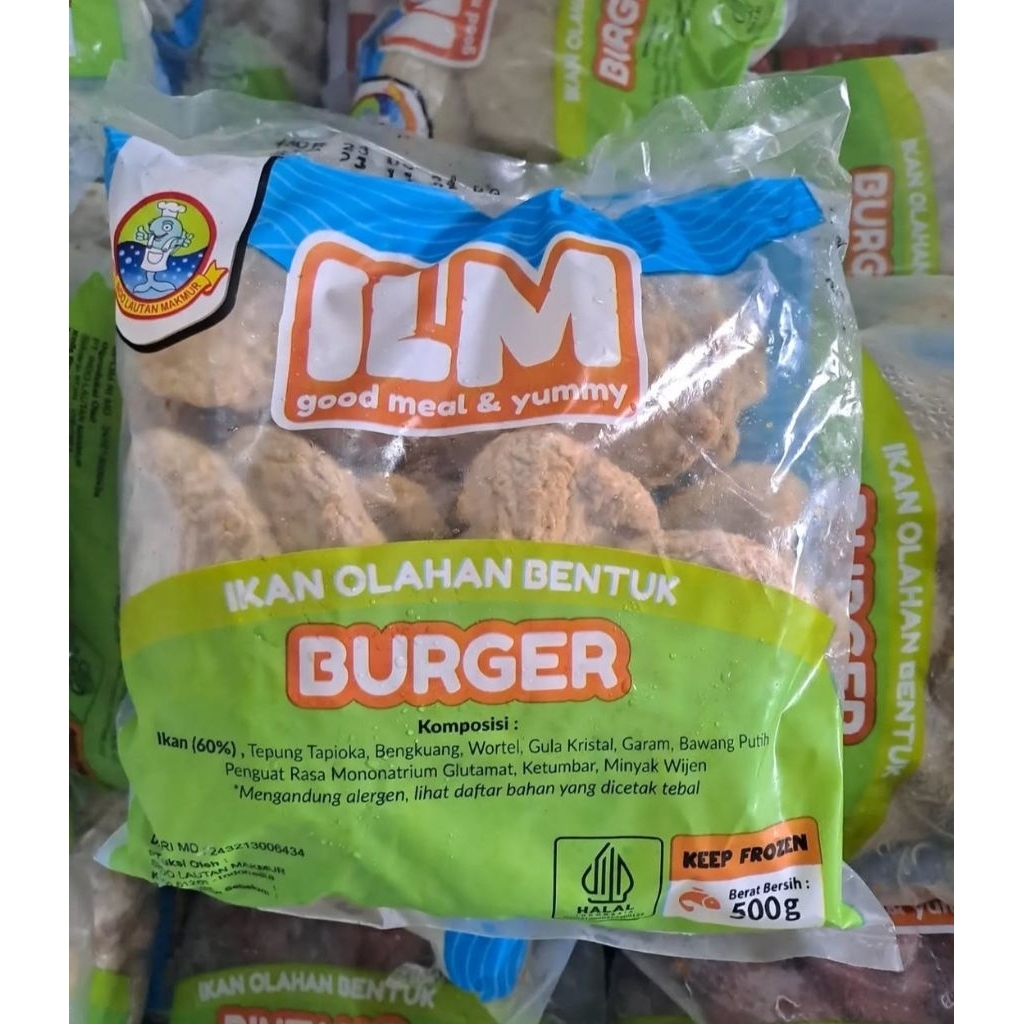 ILM Tempura bentuk burger
