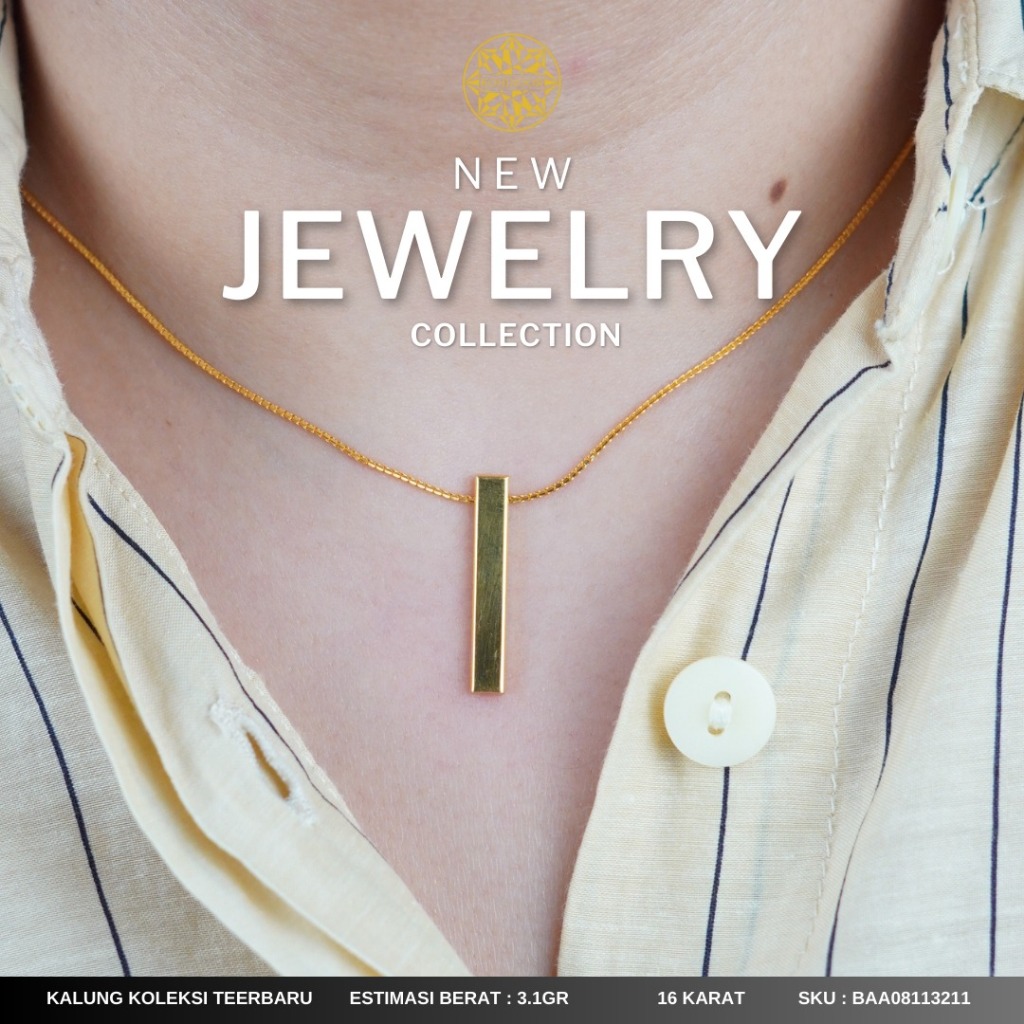 KOHINOOR EMAS KALUNG VARIASI 16K