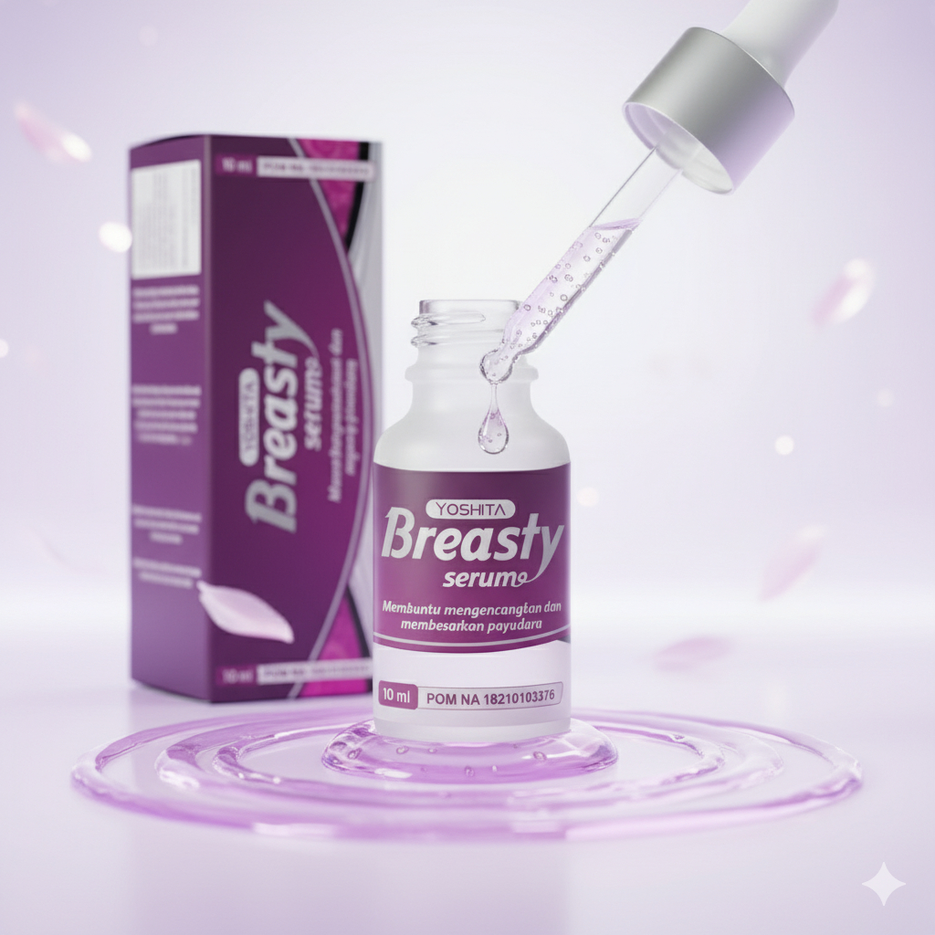 serum pembesar payudara Yoshita Breasty serum mengangkat dan mengencangkan secara alami