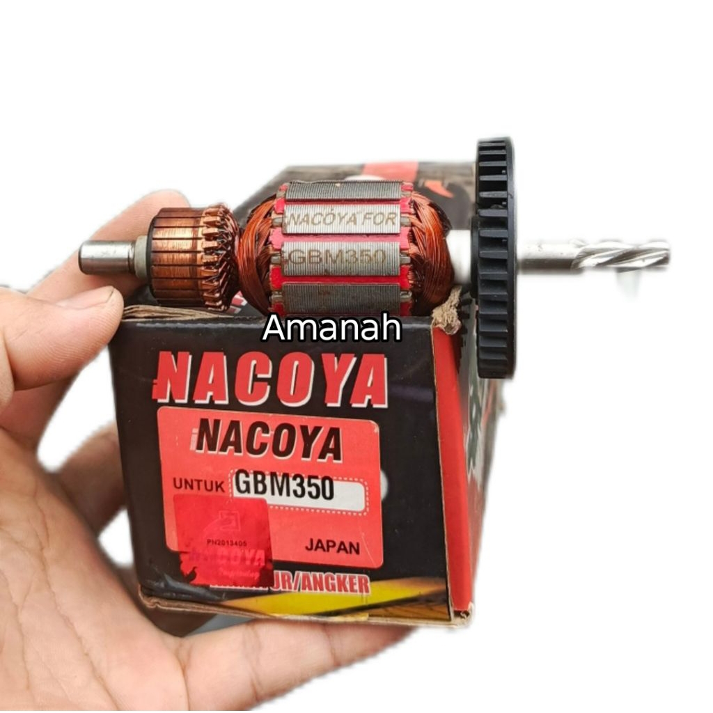 Angker armature nacoya GBM 350 for mesin bor bosch GBM 350