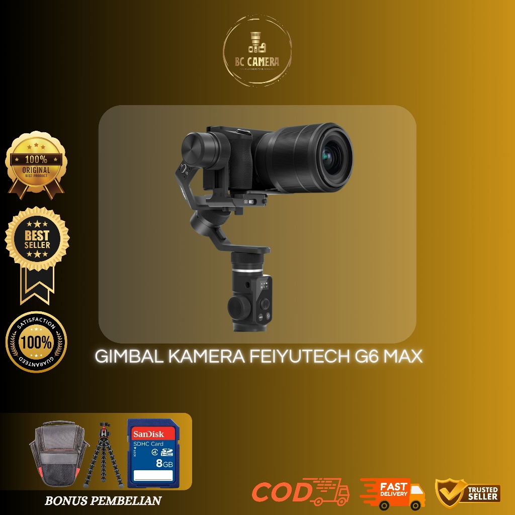 GIMBAL FEIYUTECH G6 MAX | GIMBAL KAMERA | STABILIZER KAMERA