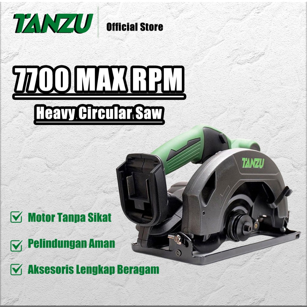 TANZU Circular Saw 7-inch Electric Heavy Circular Saw