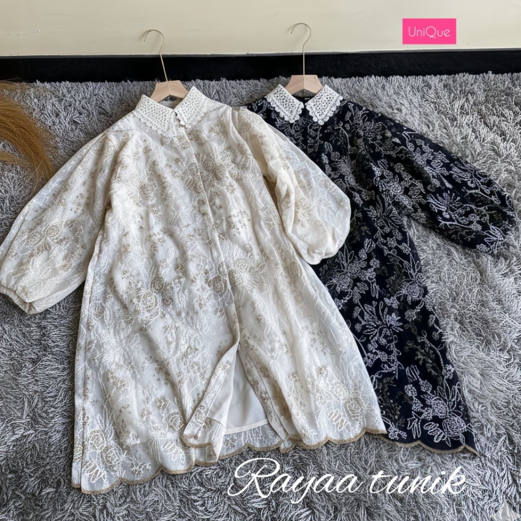 RAYA • HARUKO (STANDAR/JUMBO) TUNIK BY QFA TUNIK / KEMEJA KATUN JEPANG
