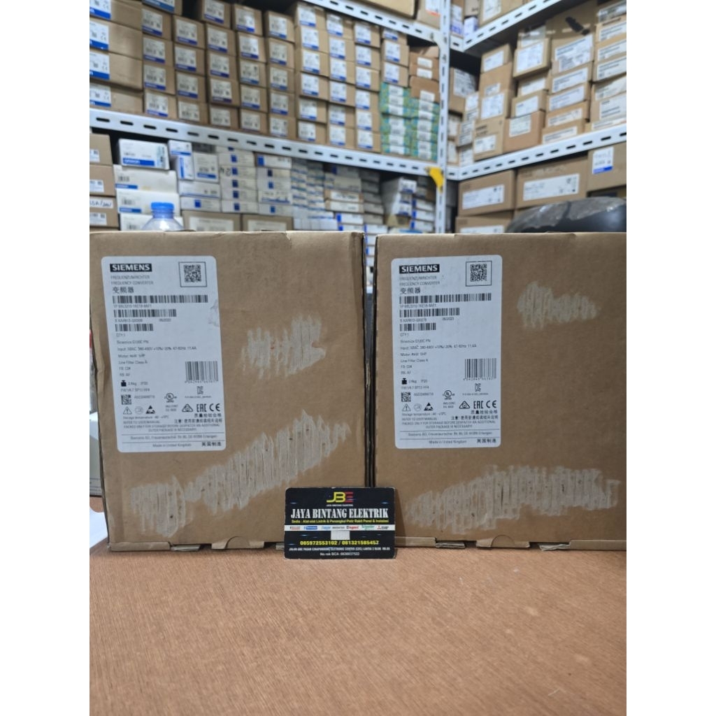 6SL3210-1KE18-8AF1 INVERTER SIEMENS 4KW 5Hp 380V original