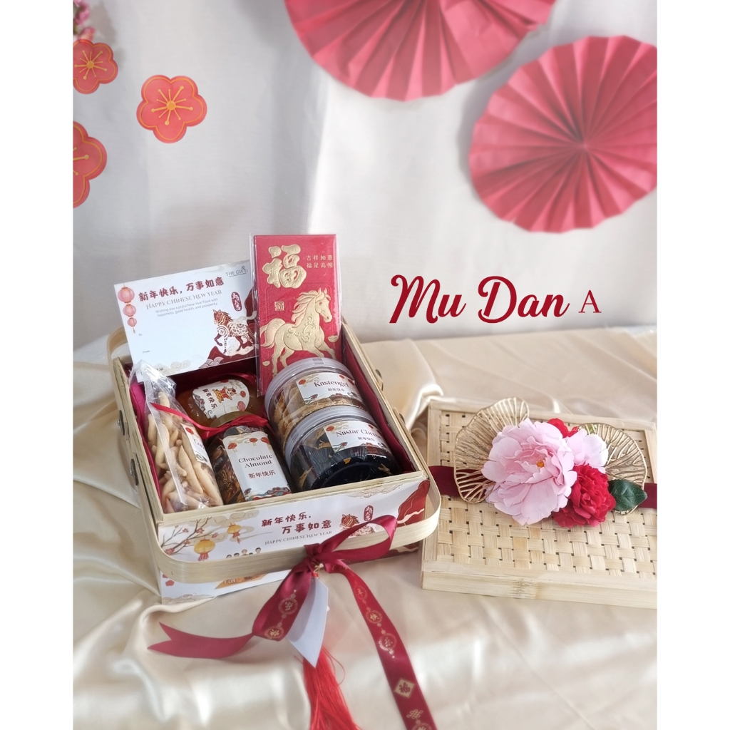 Hampers Imlek - Mu Dan Package - CNY gift - CNY hampers - kado imlek - hadiah imlek