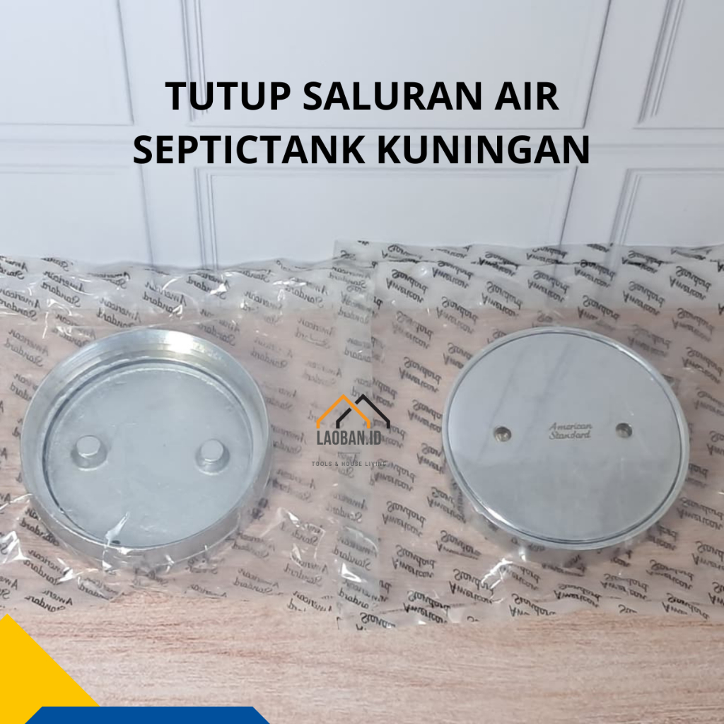 Clean Out / CO / Floor Clean Out 3" / Tutup Saluran Air Septictank Kuningan American Standard