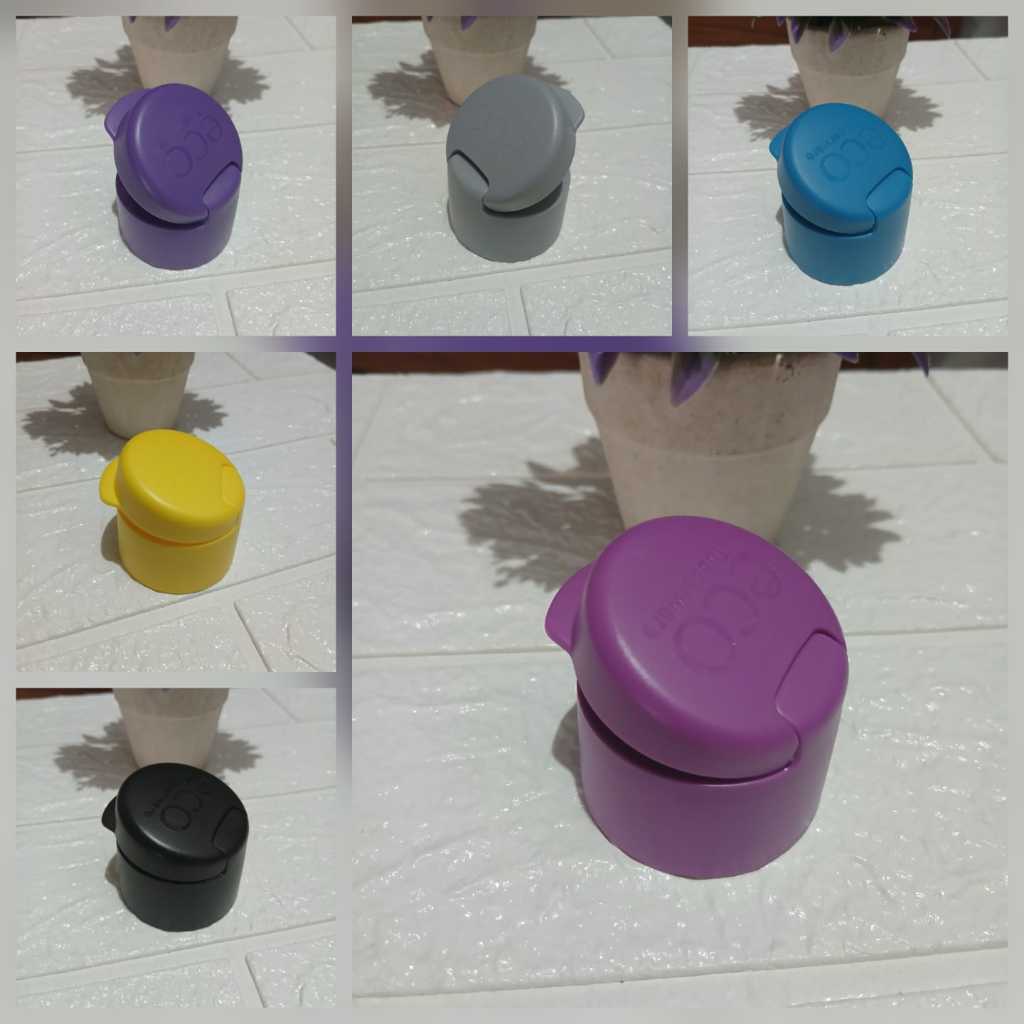 Tutup botol minum eco flip  750 mill original tupperware