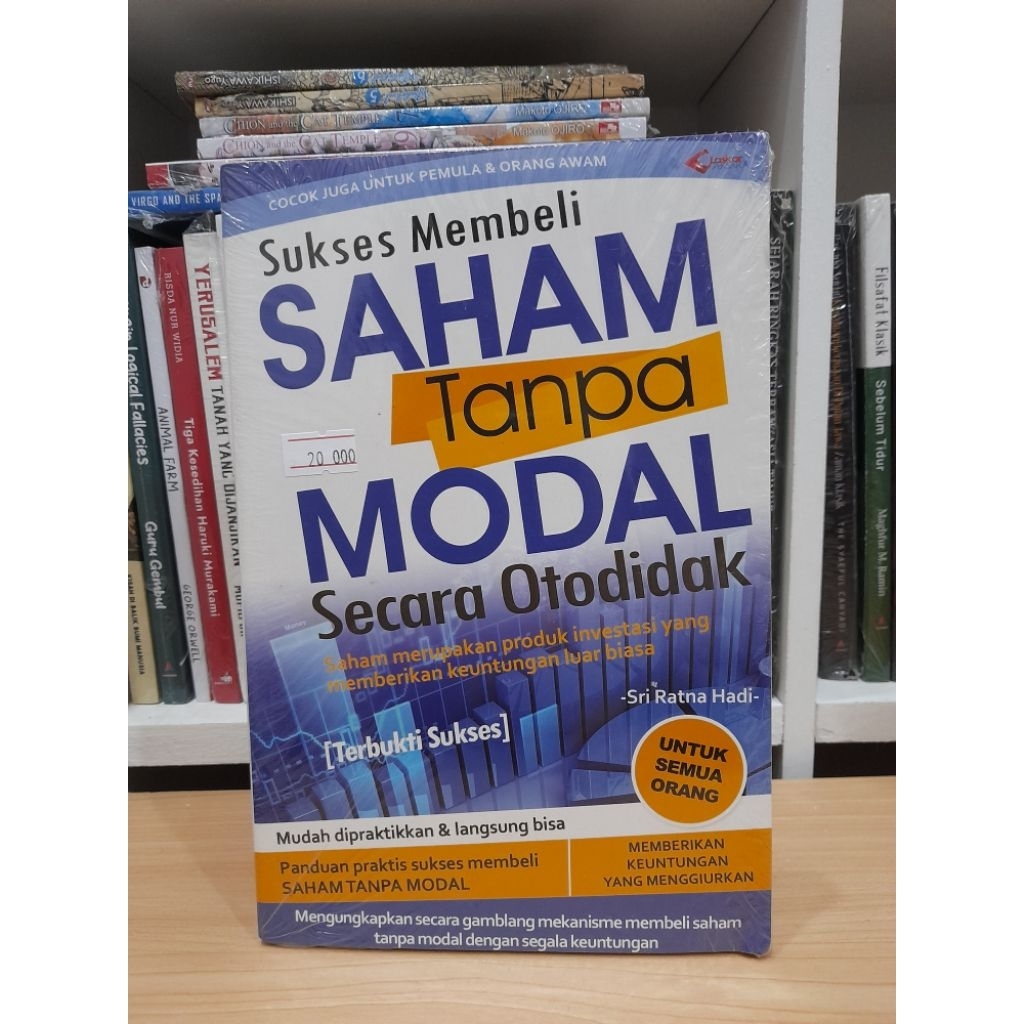 Buku Saham Tanpa Modal Belajar Saham Untuk Pemula