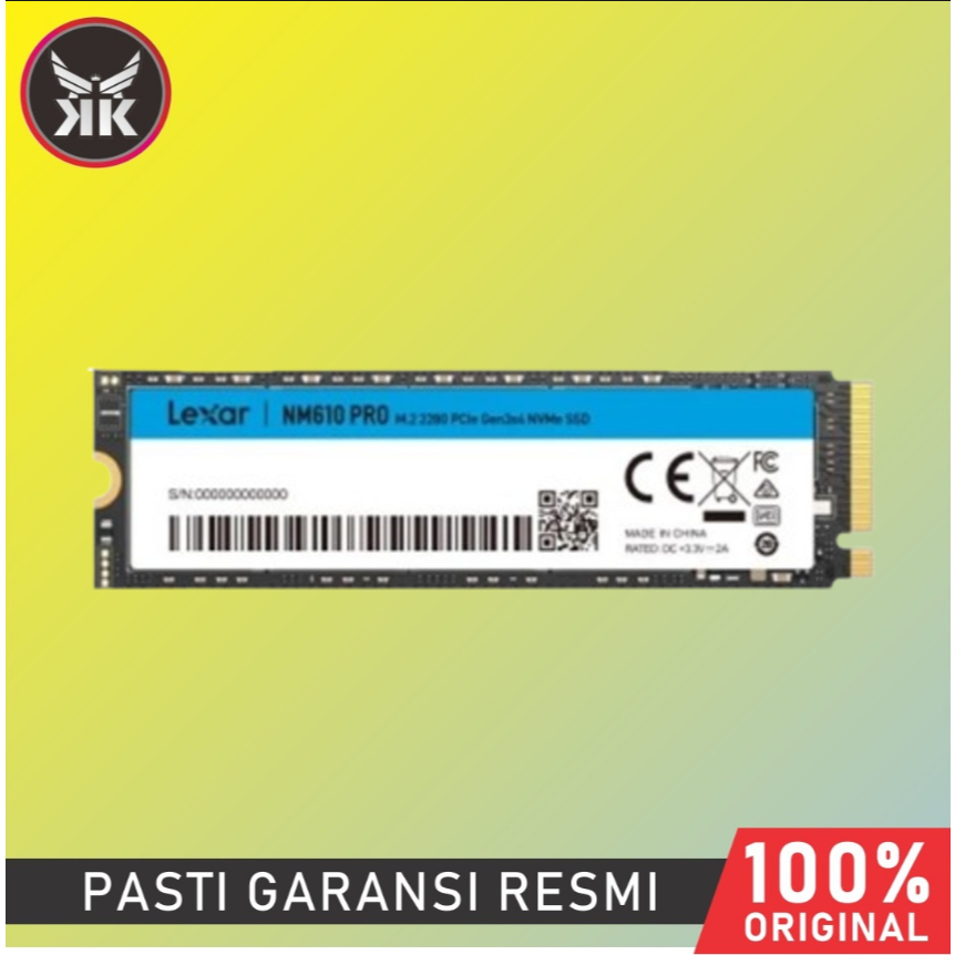 LEXAR NM610 PRO 1TB SSD M.2 NVME PCIE GEN 3x4