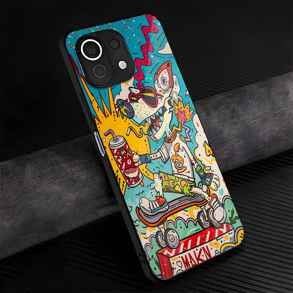 [CC10] SOFTCASE XIAOMI Mi 11 Lite | Mi 11 Softcase Kaca Kilau Glossy | Kesing XIAOMI | Casing Keren 