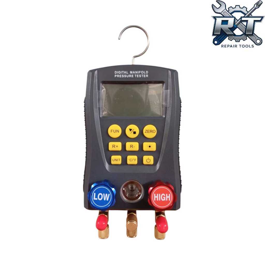 MANIFOLD DIGITAL AC AUTOOL LM120 REFRIGERATION MANIFOLD DIGITAL HVAC GUGE CAR AC Cooling