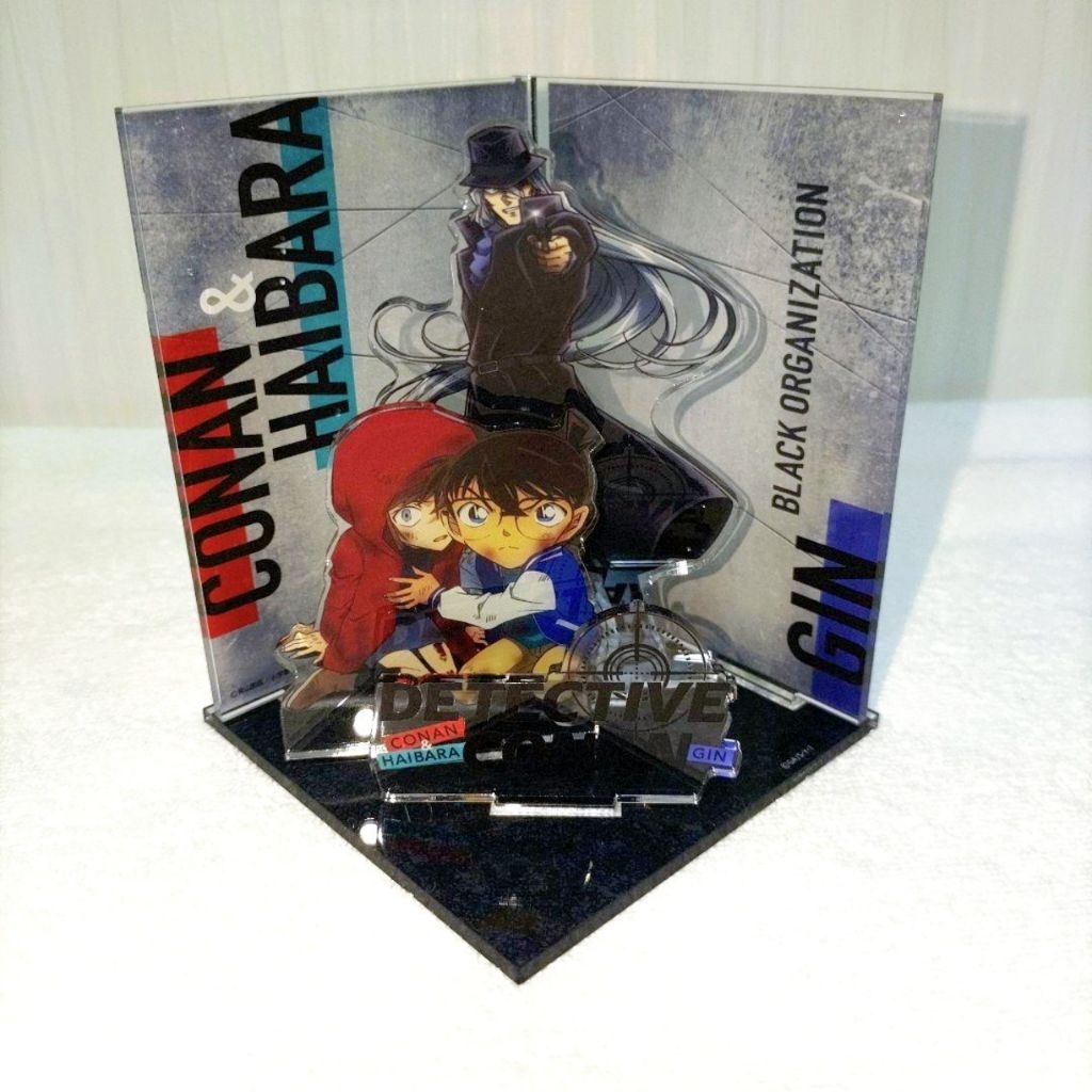 Diorama Acrylic Standee Conan Haibara Gin Mystery Train M26 Black Iron Submarine